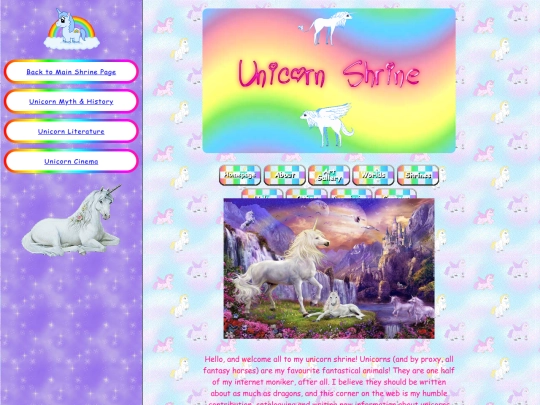 unicornshrine-main screenshot
