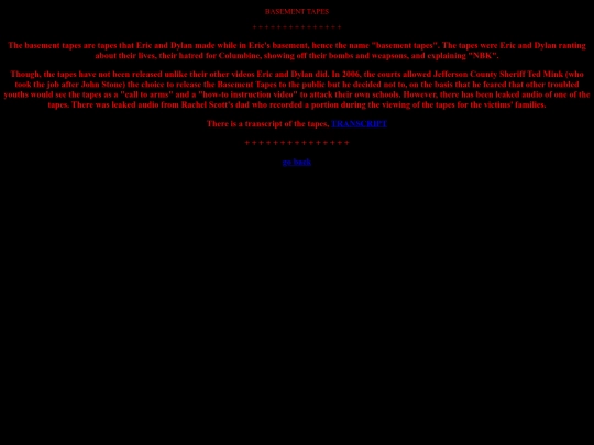 basementtapes screenshot