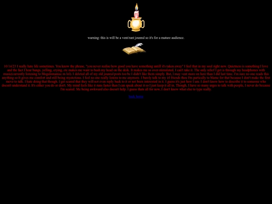 journal screenshot