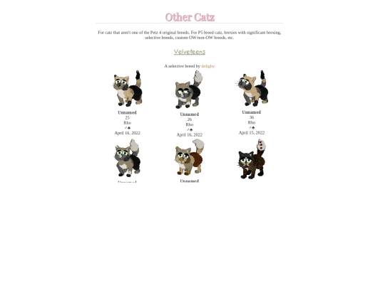 crew/bredcatz/othercatz screenshot
