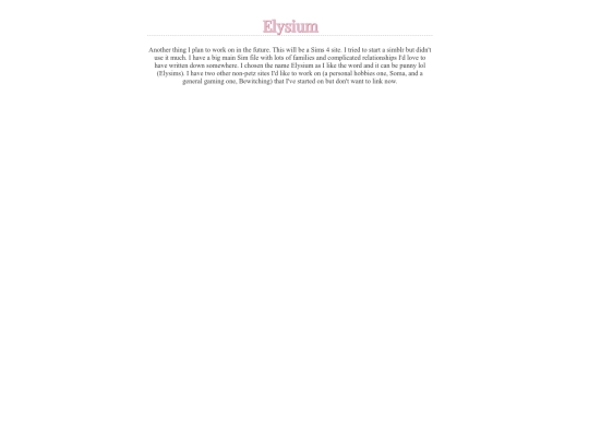 misc/elysims screenshot