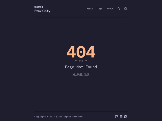 404 screenshot