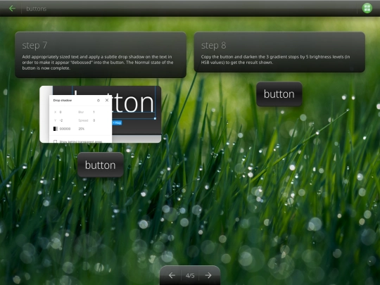 tutorials/buttons/4 screenshot