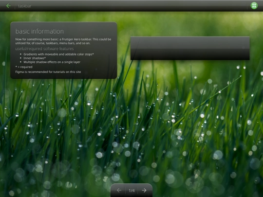 tutorials/taskbar/1 screenshot