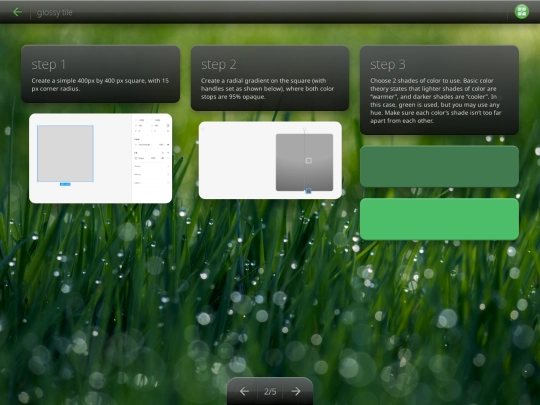tutorials/tile/2 screenshot
