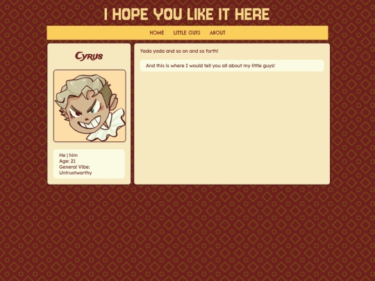 little-guys/unearthing-zee/cyrus screenshot