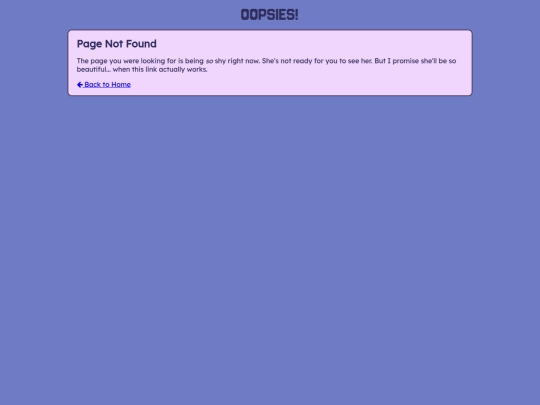not_found screenshot