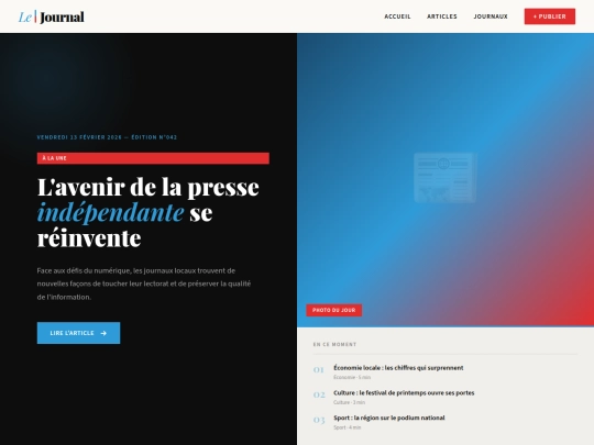 articles screenshot