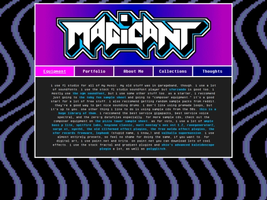 equipment screenshot