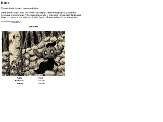 pages/home screenshot