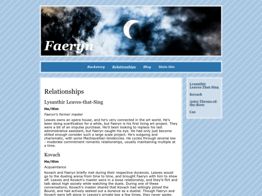 spire/relationships screenshot