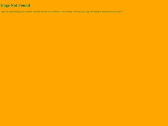 not_found screenshot
