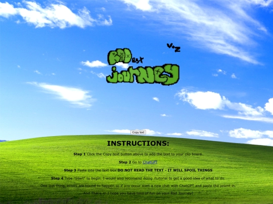 RadJourney screenshot