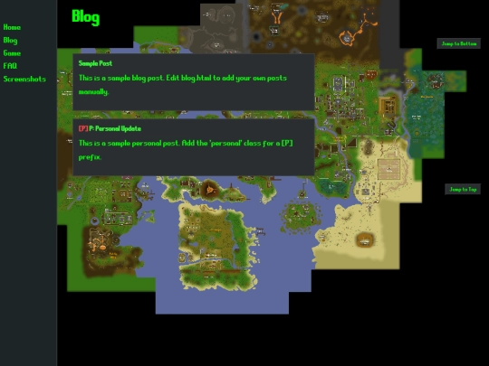 blog screenshot