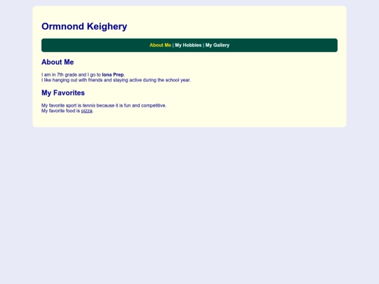 index screenshot