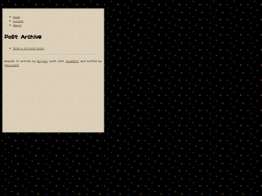 archive screenshot