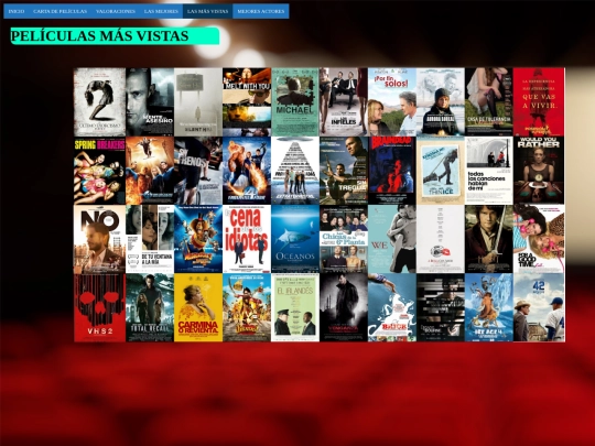 Cines JM/cuartapagina screenshot