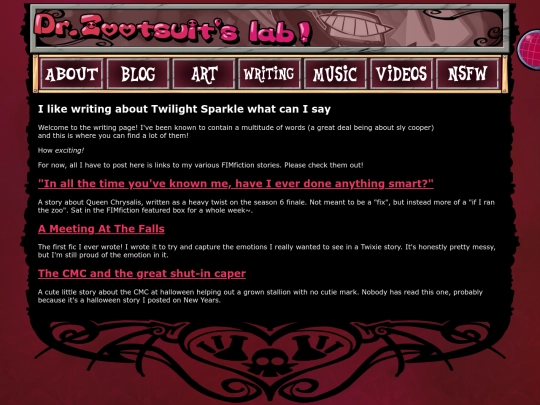 writing screenshot