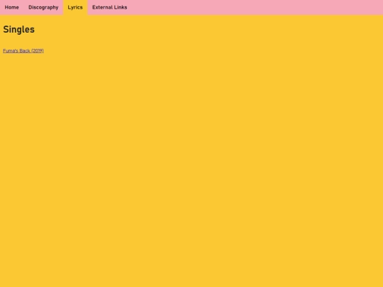 lyrics screenshot