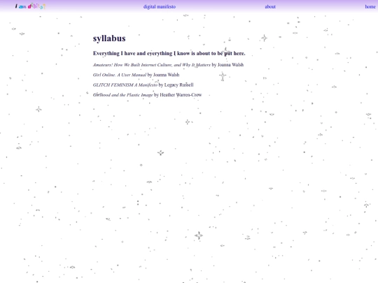 syllabus screenshot