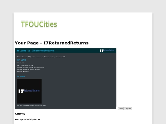 tfoucities screenshot