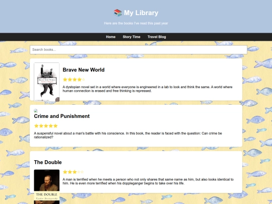 Library screenshot