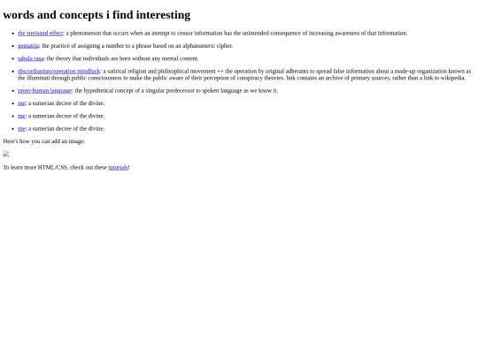 words screenshot