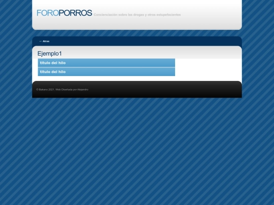 foro/alcohol screenshot