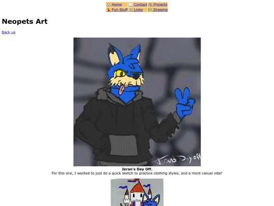 Drawing/neopetsArt screenshot