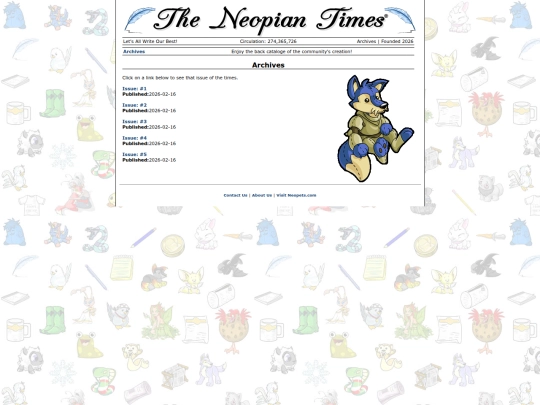 Projects/Programming/NeoPost/Archives screenshot