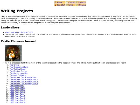 Projects/Writing/writing screenshot