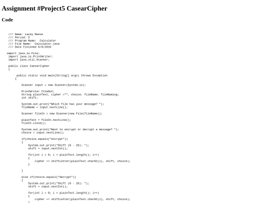 intro/FileIP1/Project5/CaesarCipher screenshot