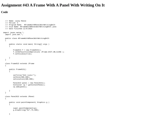 intro/GUI3/43/AFrameWithAPanelWithWritingOnIt screenshot