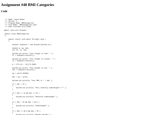 intro/IfStatementsPartTwo9/48/BMICategories screenshot