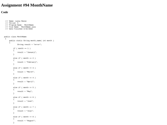 intro/Methods/94/MonthName screenshot