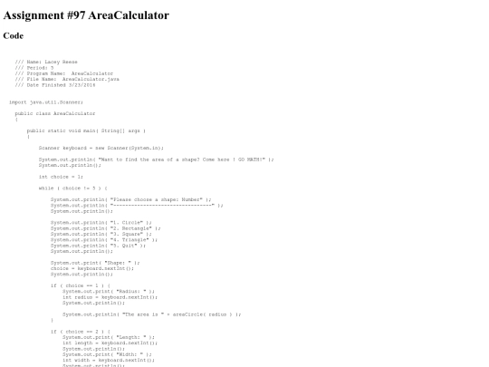 intro/Methods/97/AreaCalculator screenshot
