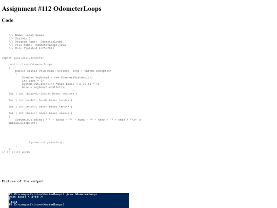 intro/NestedLoops/112/OdometerLoops screenshot