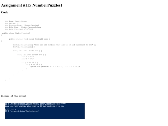 intro/NestedLoops/115/NumberPuzzlesI screenshot