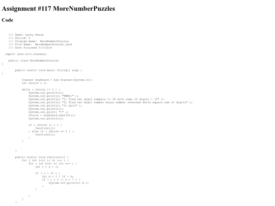 intro/NestedLoops/117/MoreNumberPuzzles screenshot