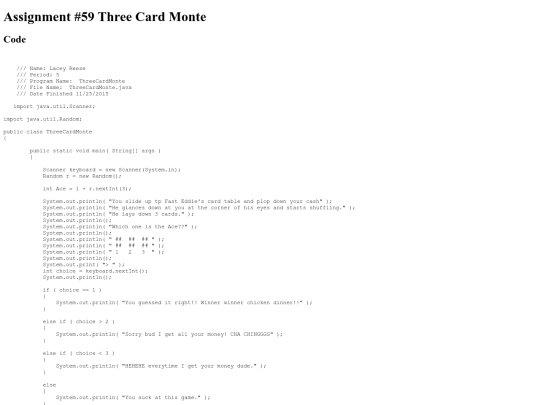 intro/Randomness/59/ThreeCardMonte screenshot