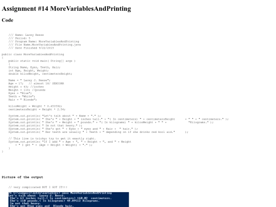 intro/variables/14/MoreVariablesAndPrinting screenshot