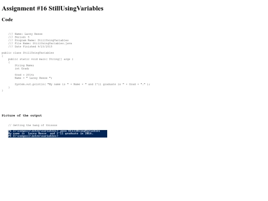 intro/variables/16/StillUsingVariables screenshot