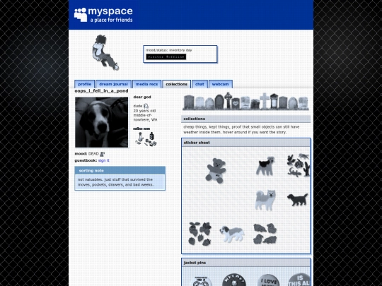 collection-pins screenshot