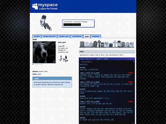 guestbook screenshot