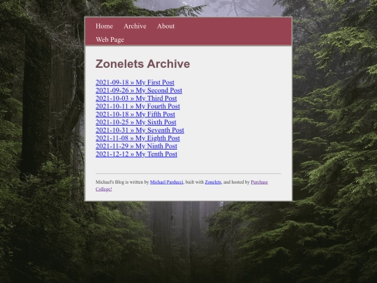 archive screenshot