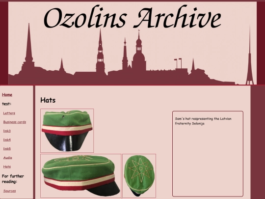 Hats screenshot