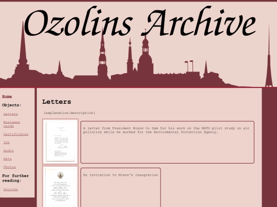 Letters screenshot
