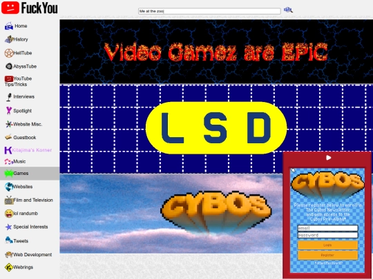 Games screenshot
