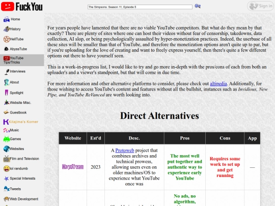 altvideoplatforms screenshot