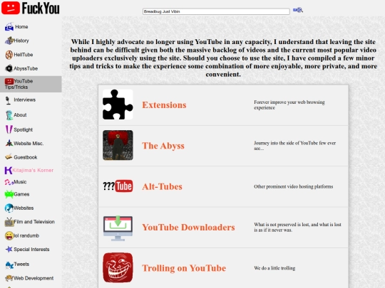 thetube screenshot